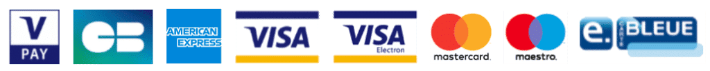 Secure online payment: Credit cards accepted