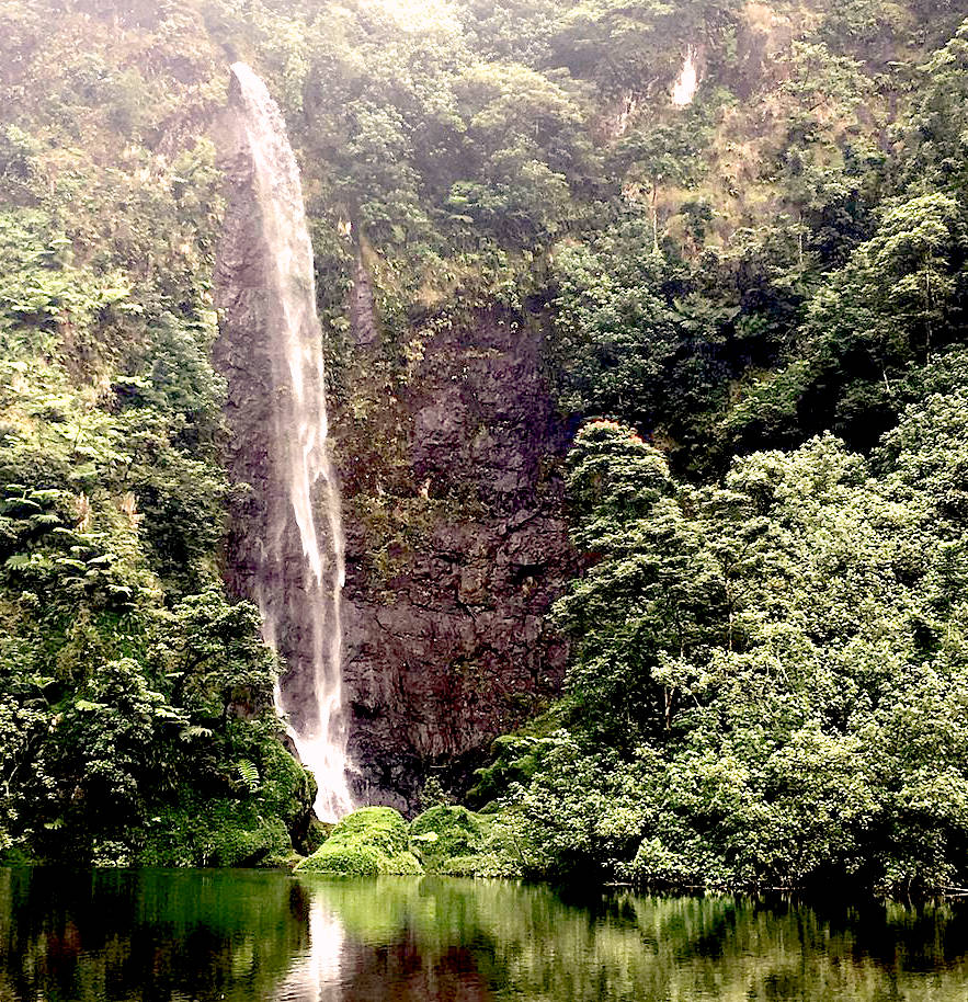 Faarumai Papenoo Valley Waterfall
