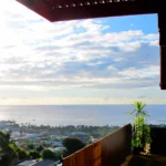anuhe bungalow ocean view from the terrace