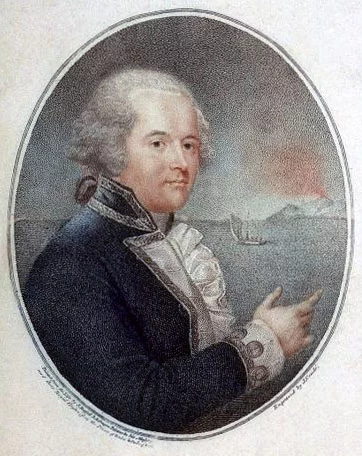 William Bligh, captain of the Bounty.